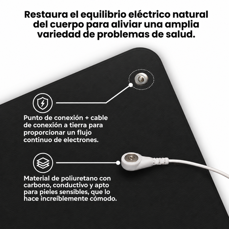 Mat Grounding - Conexión a Tierra desde Casa