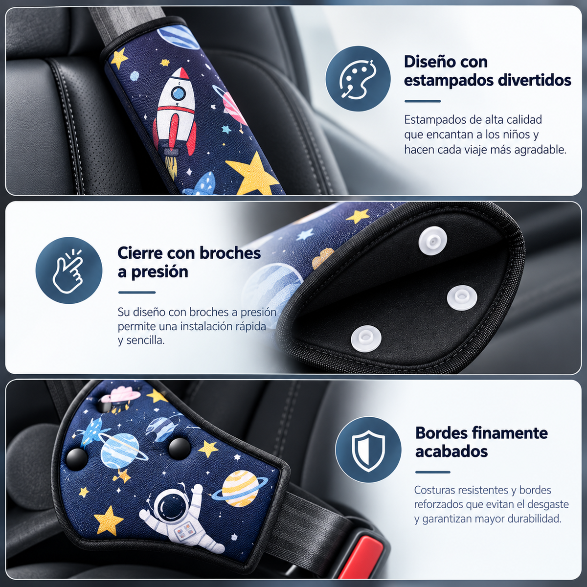 Kit Protector de Cinturón para Niños