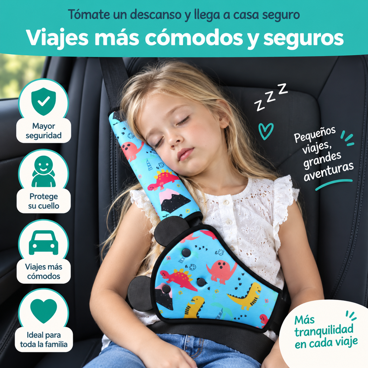 Kit Protector de Cinturón para Niños