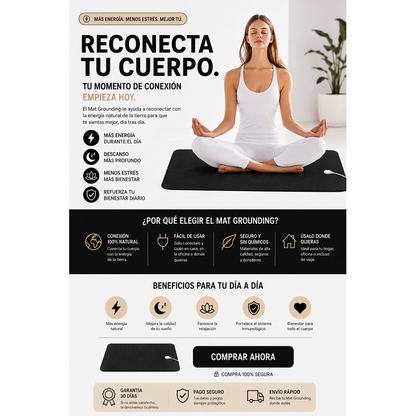 Mat Grounding - Conexión a Tierra desde Casa